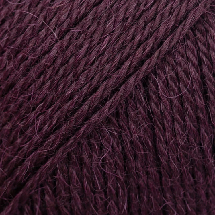 Włóczka Drops Alpaca 9044 / ciemne winogrona / uni colour