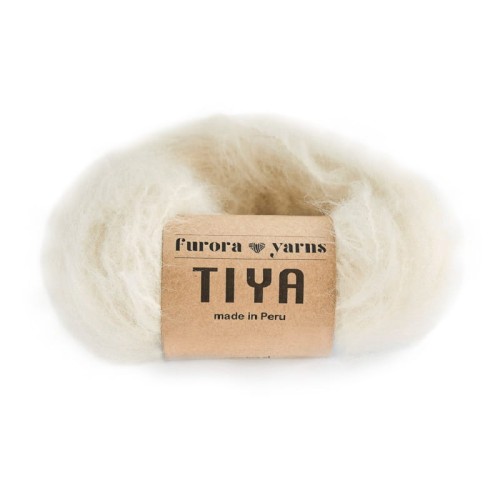 Włóczka Furora Yarns Tiya / naturalny