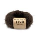 Włóczka Furora Yarns Tiya / gorzka czekolada