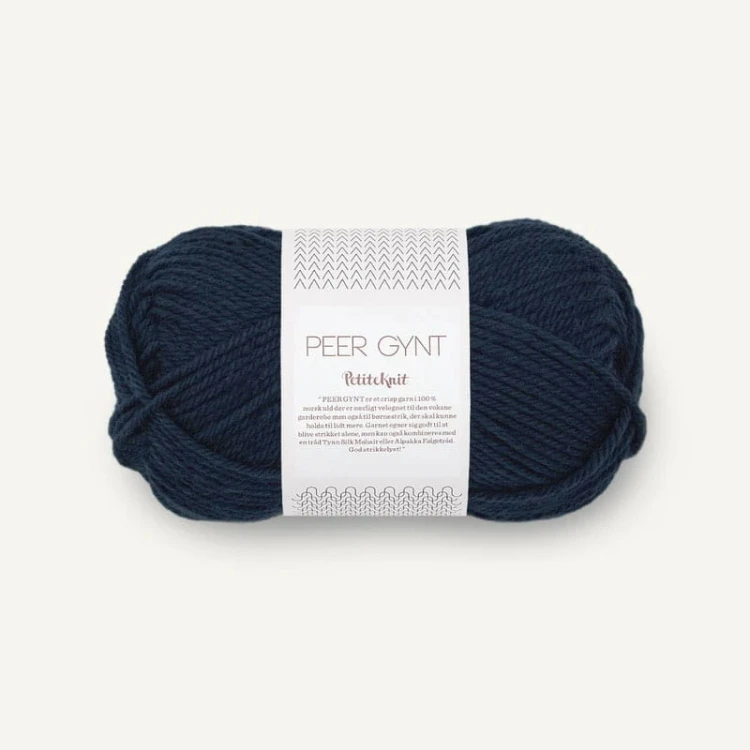 Włóczka Sandnes Garn Peer Gynt 6082 PetiteKnit / burza z piorunami