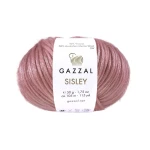 Włóczka Gazzal Sisley 5728 / brudny róż