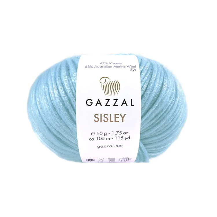 Włóczka Gazzal Sisley 5719 / błękit