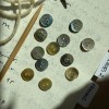 Guzik PetiteKnit okrągły / masa perłowa / 11,4 mm / 12 szt