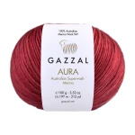 Příze Gazzal Aura 164 / višeň