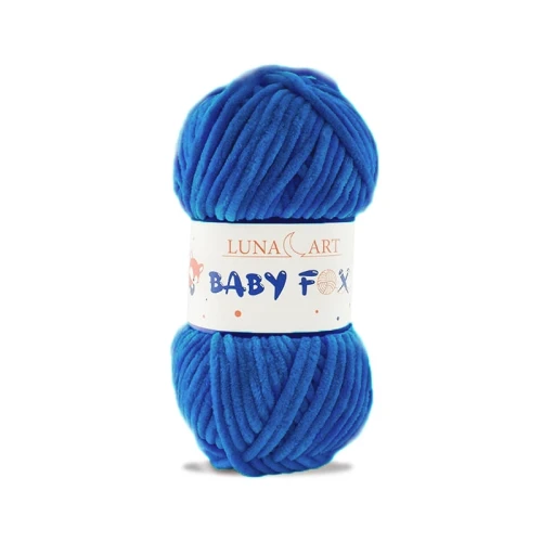 Włóczka Luna Art Baby Fox 100-98 / szafir