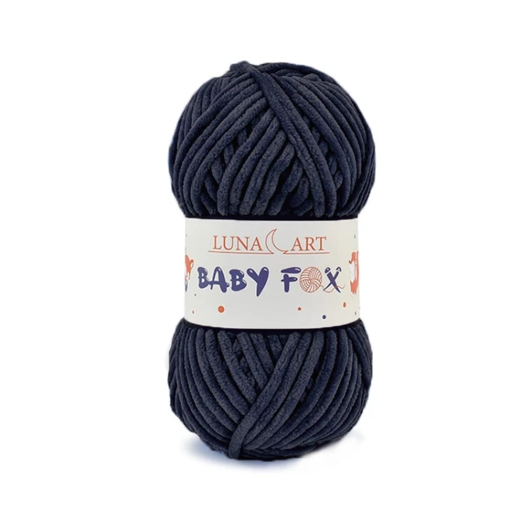 Włóczka Luna Art Baby Fox 100-92 / ciemny jeans