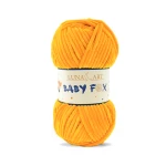 Włóczka Luna Art Baby Fox 100-87 / intensywny żółty