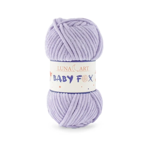 Włóczka Luna Art Baby Fox 100-81 / fiołek