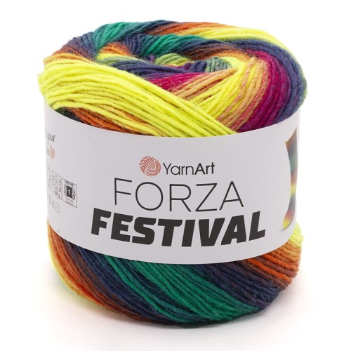 Włóczka skarpetkowa YarnArt Forza Festiwal / 2917