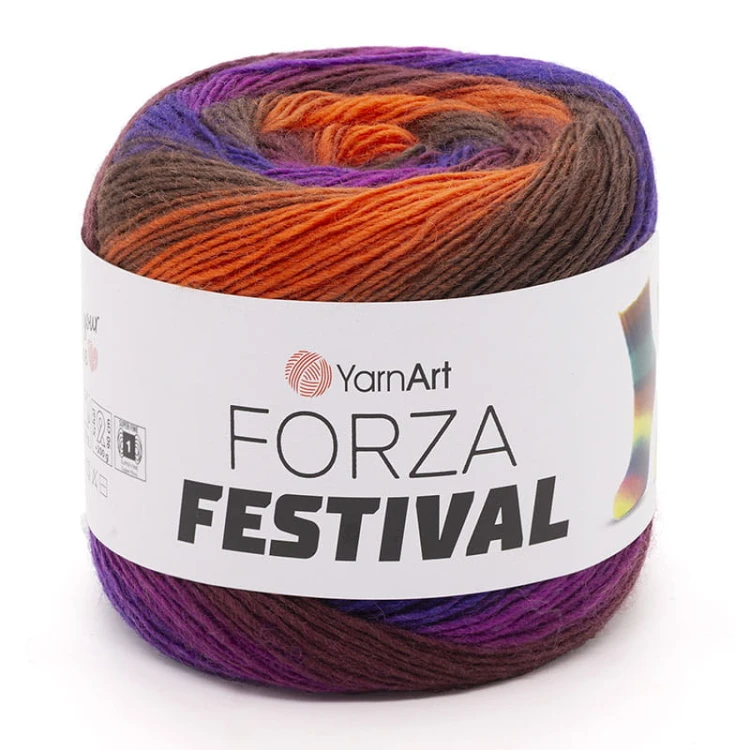 Włóczka skarpetkowa YarnArt Forza Festiwal / 2903