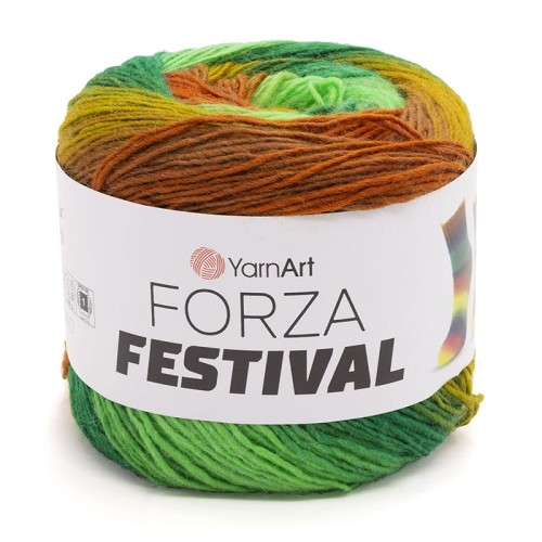 Włóczka skarpetkowa YarnArt Forza Festiwal / 2907