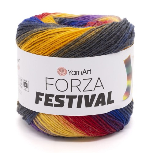 Włóczka skarpetkowa YarnArt Forza Festiwal / 2909