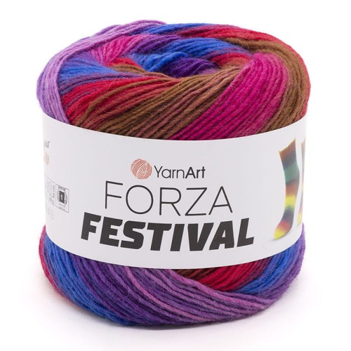 Włóczka skarpetkowa YarnArt Forza Festiwal / 2911