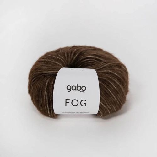 Włóczka Gabo Wool Fog 6351 / wenge
