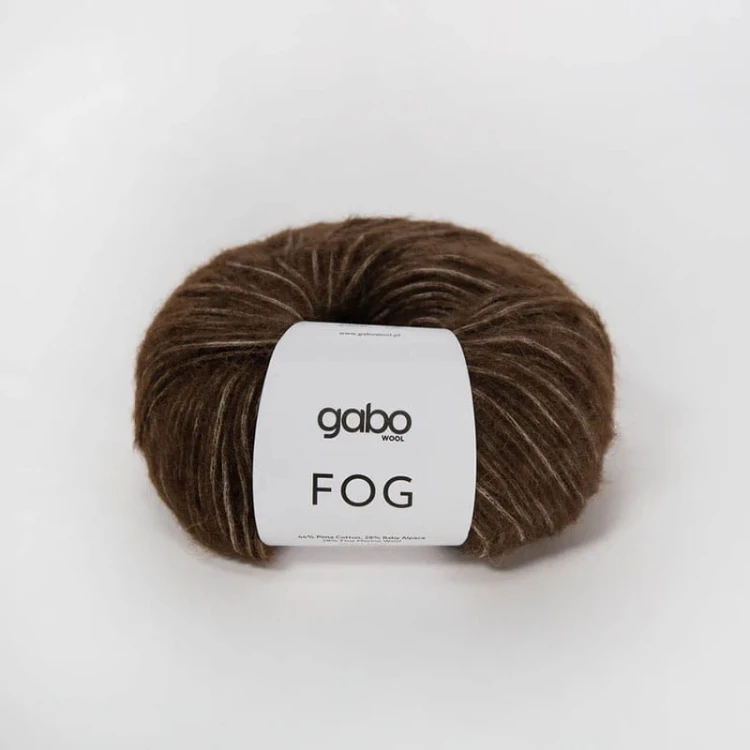 Włóczka Gabo Wool Fog 6351 / wenge