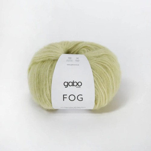 Włóczka Gabo Wool Fog 6477 / zielona herbata