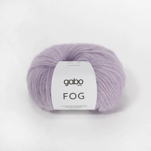 Włóczka Gabo Wool Fog 6741 / jasna lila