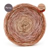 KOKONEK Merino Unikat MU10 Chocolate Chilli - Toffi/terakota/ciepły beż + 1 nitka jasny beż + 1 nitka tweed beż