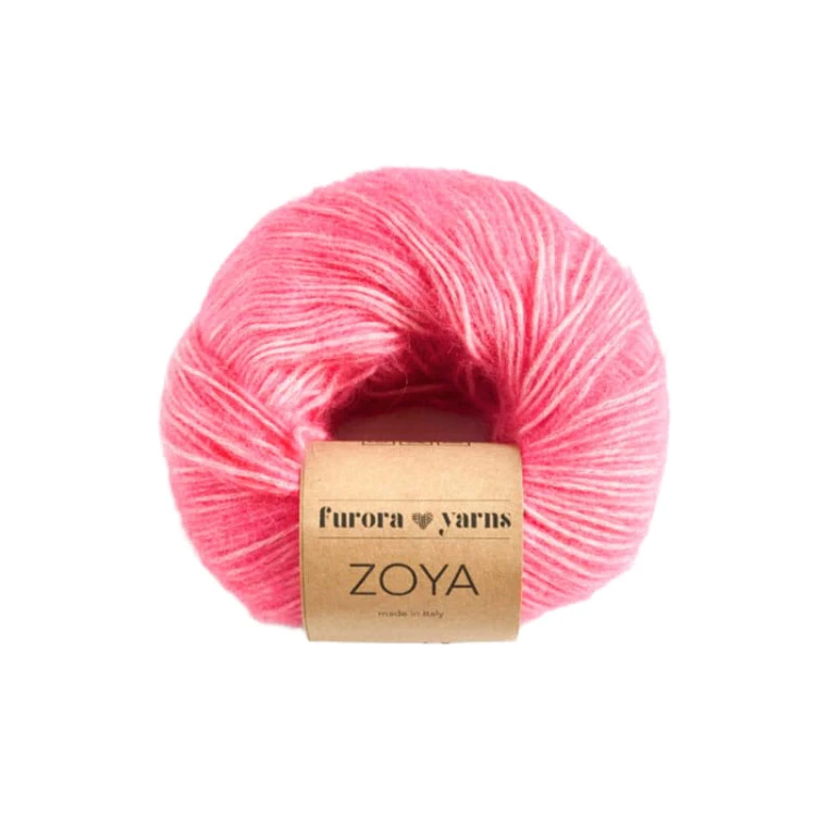 Włóczka Furora Yarns Zoya / dzika róża