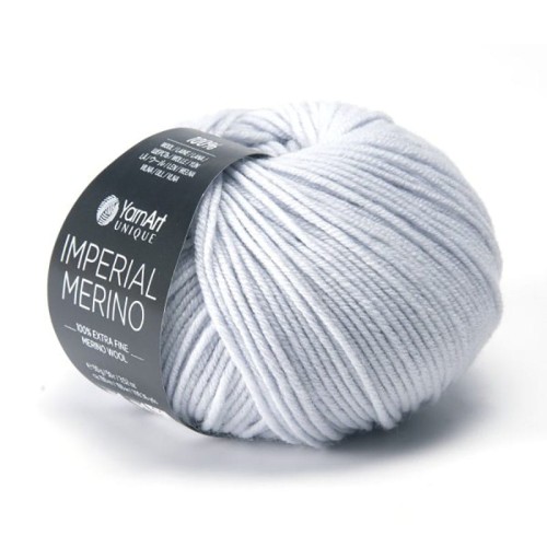 Włóczka YarnArt Unique Imperial Merino 3346 / jasny szary