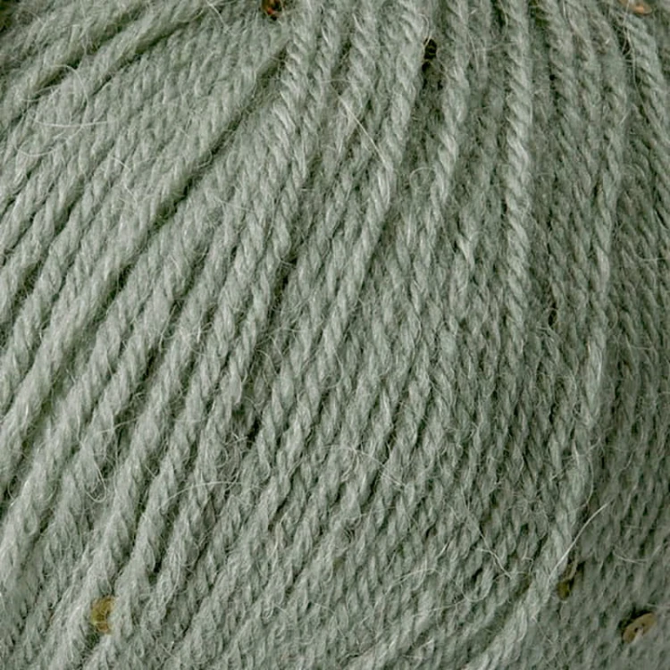 Włóczka z cekinami YarnArt Alpaca Gold Paillettes 9317 / szałwia