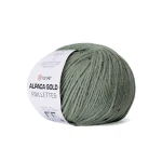 Włóczka z cekinami YarnArt Alpaca Gold Paillettes 9317 / szałwia