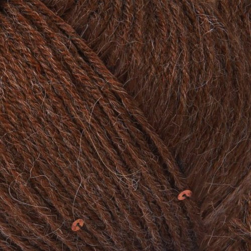 Włóczka z cekinami YarnArt Alpaca Gold Paillettes 9315 / mleczna czekolada