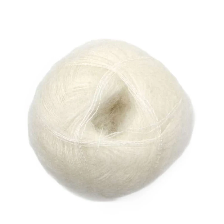 Włóczka Mohair by Canard Brushed Lace 3000 / ecru