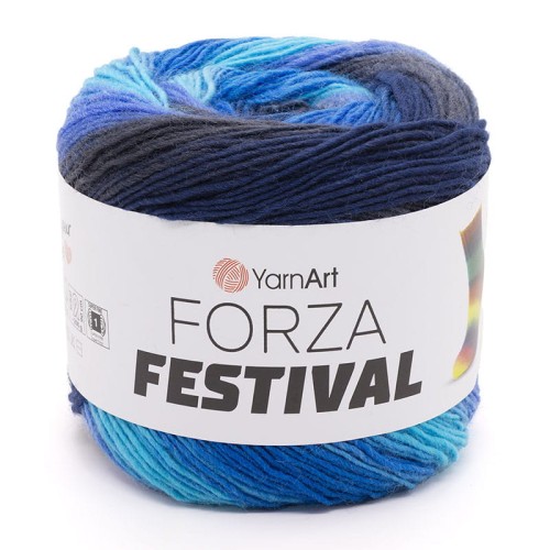 Włóczka skarpetkowa YarnArt Forza Festiwal / 2902