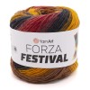 Włóczka skarpetkowa YarnArt Forza Festiwal / 2908