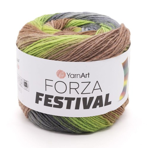 Włóczka skarpetkowa YarnArt Forza Festiwal / 2910