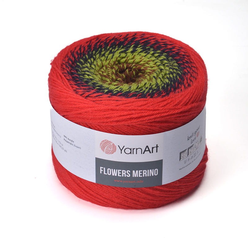 Włóczka YarnArt Flowers Merino 563