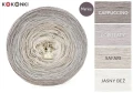 KOKONEK Merino 855 - Cappuccino/popielaty/safari/jasny beż