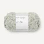 Włóczka Sandnes Garn Atlas 1042 / szary melanż