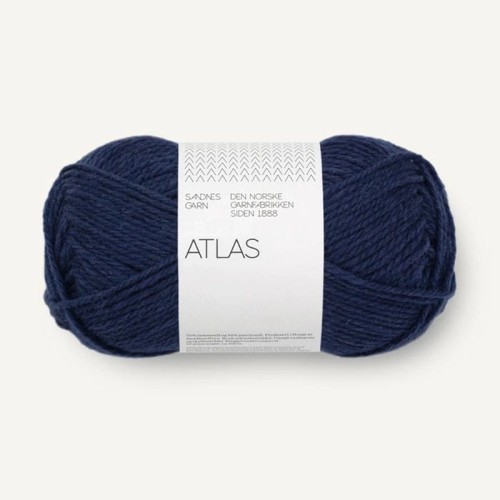 Włóczka Sandnes Garn Atlas 5575 / ciemny granat
