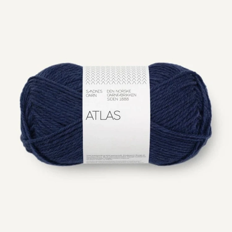 Włóczka Sandnes Garn Atlas 5575 / ciemny granat