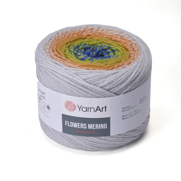Włóczka YarnArt Flowers Merino 562