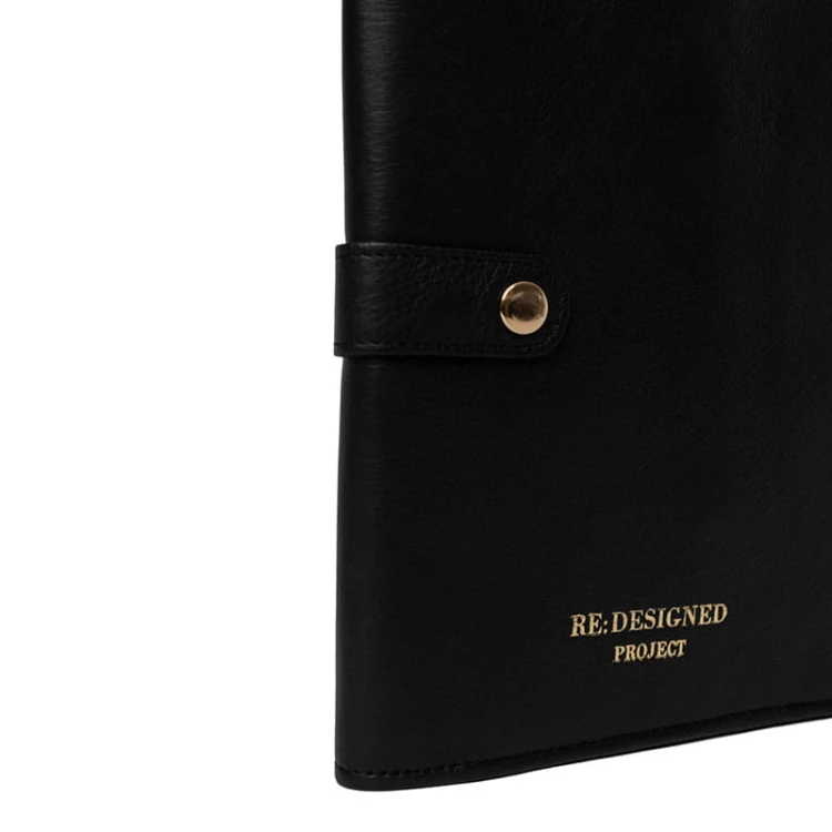 Etui / organizer / RE:DESIGNED / Project 14 / skóra / black / gold