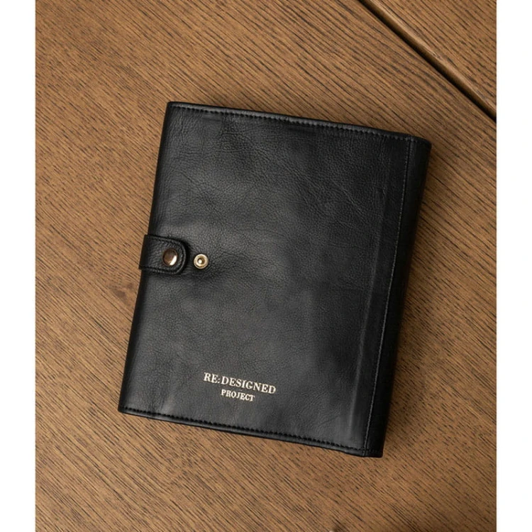 Etui / organizer / RE:DESIGNED / Project 14 / skóra / black / gold