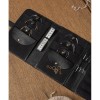 Etui / organizer / RE:DESIGNED / Project 14 / skóra / black / gold