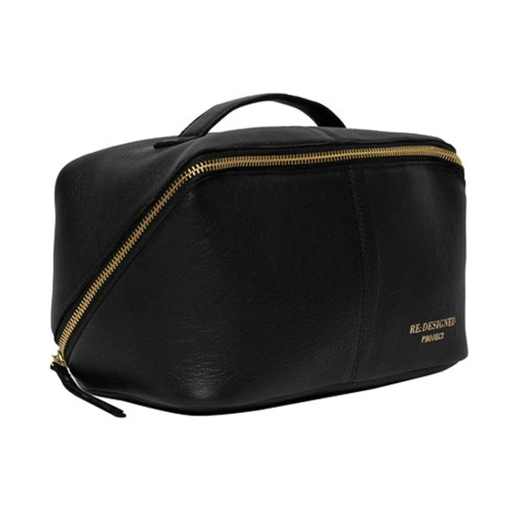 Etui / piórnik / organizer / RE:DESIGNED / Project 9 / skóra / black / gold