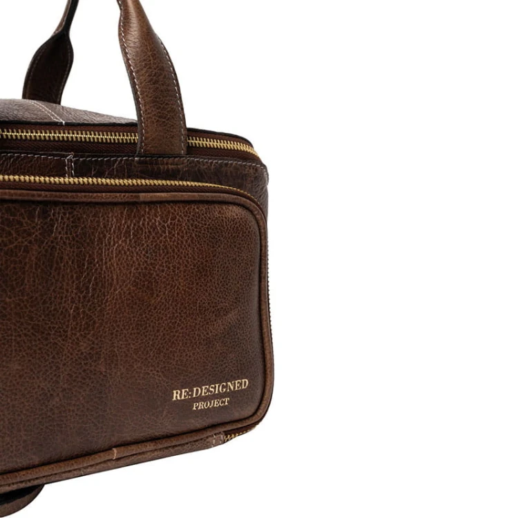 Organizer / torba / RE:DESIGNED / Project 39 / skóra / woodsmoke