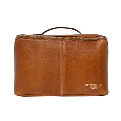 Etui / organizer / RE:DESIGNED / Project 10 / skóra / burned tan / gold