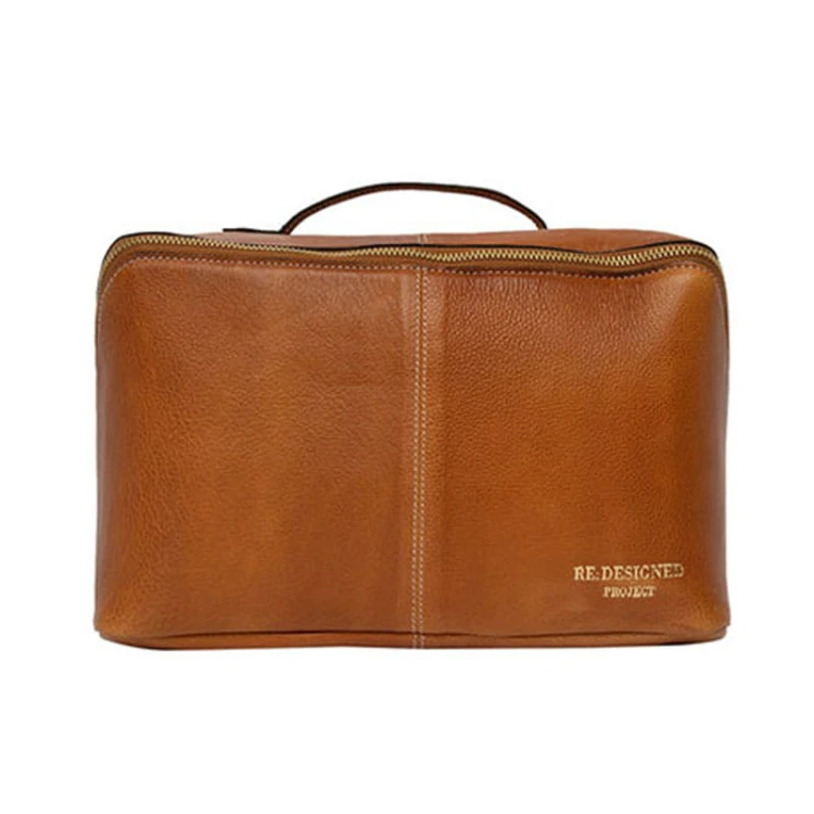 Etui / organizer / RE:DESIGNED / Project 10 / skóra / burned tan / gold