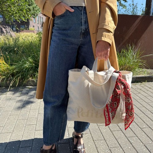 Torba bawełniana PetiteKnit Signature Shopper