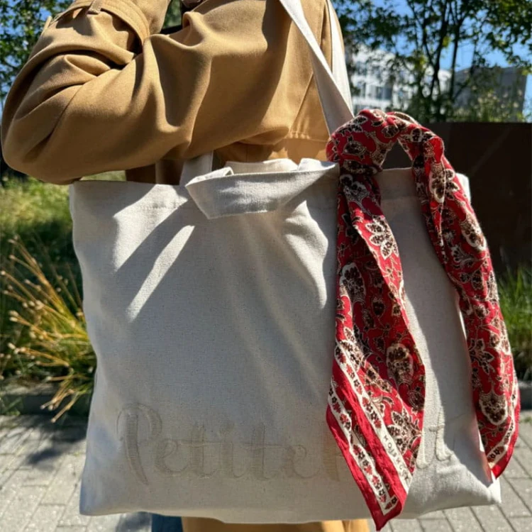 Torba bawełniana PetiteKnit Signature Shopper