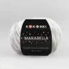 Włóczka KOKONKI Marabella M01 / szaraczek / ~125 m