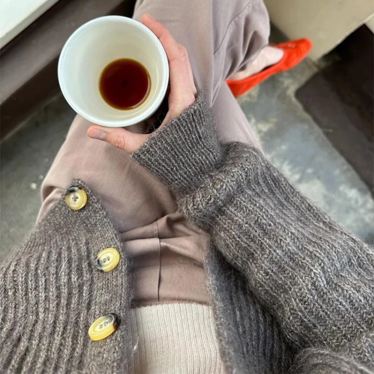 Wzór PetiteKnit / Agnete Cardigan - w języku angielskim