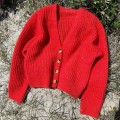 Wzór PetiteKnit / Agnete Cardigan - w języku angielskim