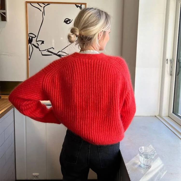 Wzór PetiteKnit / Agnete Cardigan - w języku angielskim